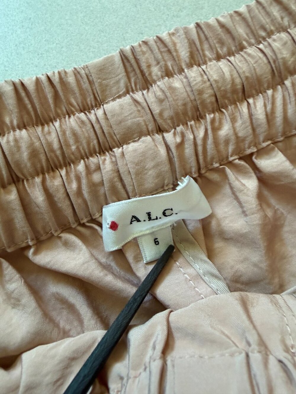 A.L.C. Keegan Pant Drawstring in Tawny Pink Jogger Size 6 - Picture 2 of 7